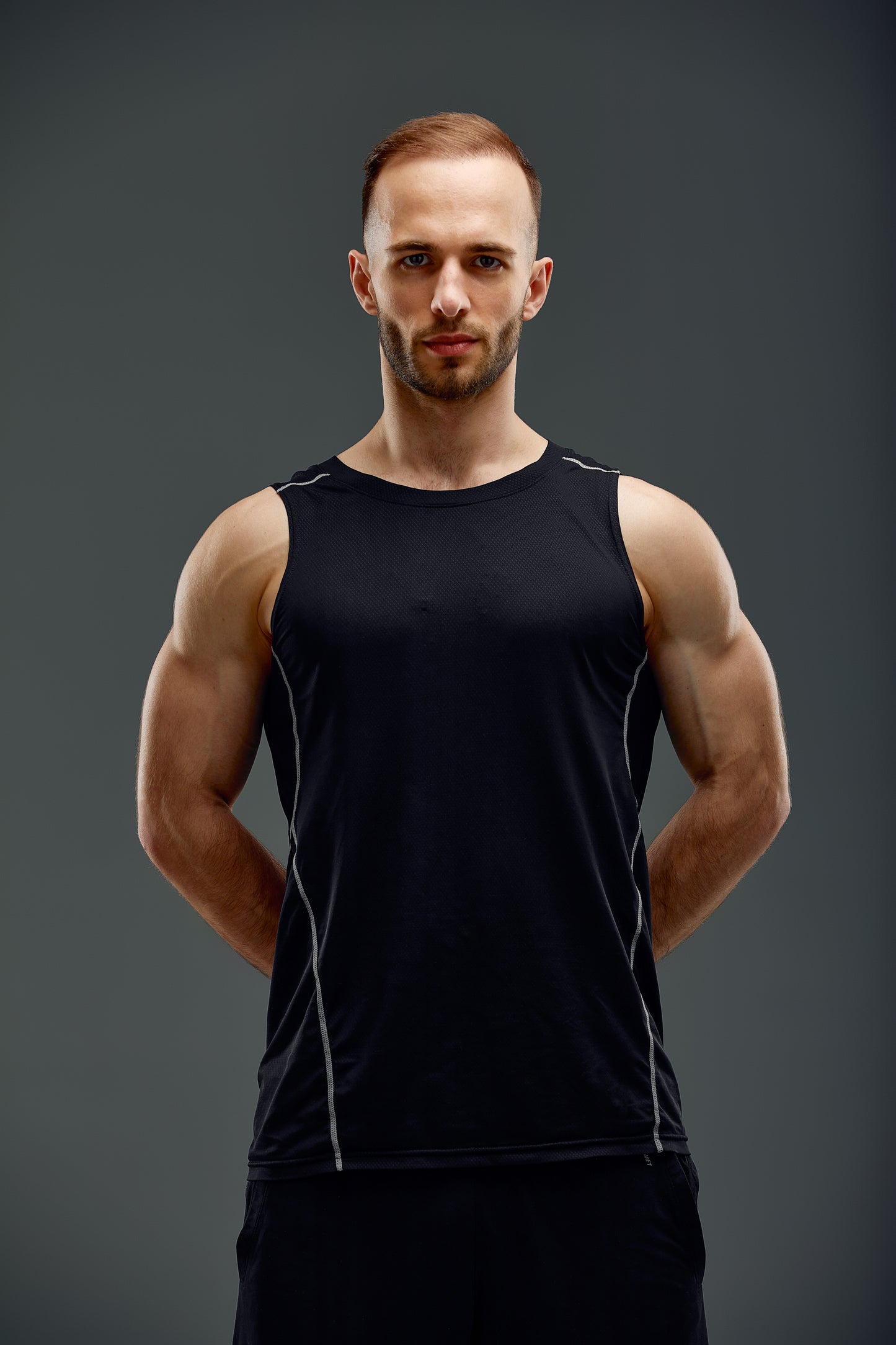 Mens active tank